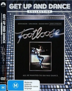 Footloose DVD (Region 4) VGC Get Up And Dance Collection Kevin Bacon NEW CASE - Picture 1 of 3