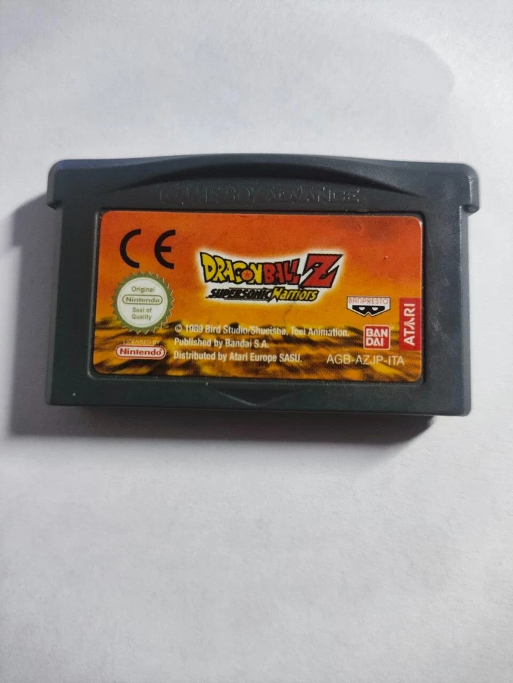 DRAGON BALL Z SUPERSONIC WARRIORS GIOCO NINTENDO GAME BOY ADVANCE ORIGINALE ITA - Immagine 1 di 1