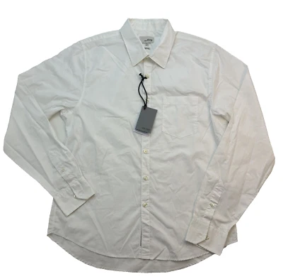 Jack Spade Long Sleeve Cotton Shirt Men's Size Large White Retail $165 New - Image 1 of 4