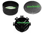 1x 450 mm Inspection Chamber Set 5 Inlets Base 1 x Riser 1 x Round Manhole Cover