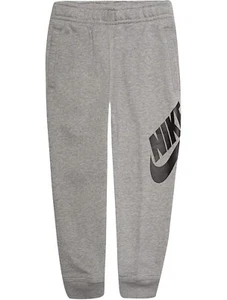 Nike Boys' Fleece Jogger Pants **SIZE 6** Grey/Black Discontinued - Picture 1 of 2