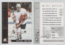 2006-07 In the Game-Used International Ice Signature Series Mike Bossy #140 HOF