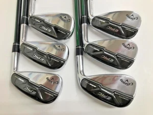 Callaway EPIC MAX FAST iron 6I-9I PW AW 6 Clubs Speeder EVOLUTION Flex R Men RH - Picture 1 of 10
