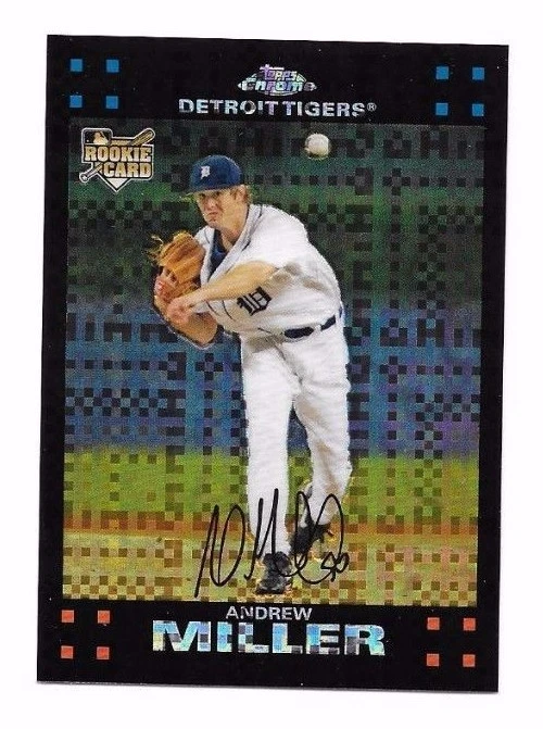2007 Topps Chrome X-Fractors Andrew Miller - Image 1 of 1