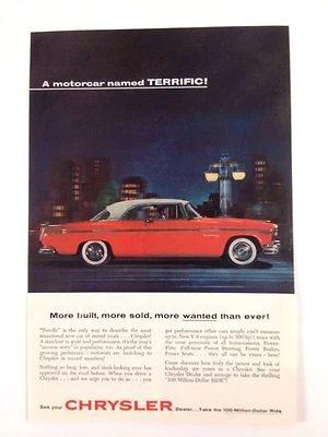 1955 Chrysler Terrific Print Ad  - Image 1 of 2