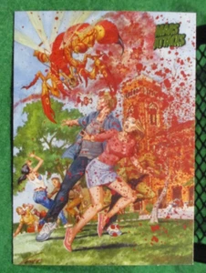 MARS ATTACKS INVASION EXTRA GORE SP NO.28 CRISIS ON CAMPUS 2013 TOPPS - Picture 1 of 3