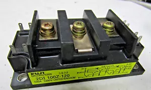 ✌ FUJI 2DI-100Z-120 LEISTUNGSTRANSISTORMODUL 100 AMP 1200V ALLE SCHRAUBEN - Bild 1 von 5