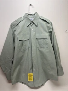 DSCP Garrison Collection Mens Size 16 32/33 Button Down Shirt NEW, Military 🔥￼ - Picture 1 of 9
