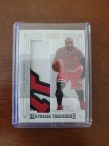 2012-13 Panini National Treasures Material Prime/25 Carlos Boozer #14 - Imagen 1 de 5