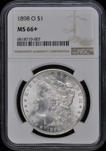 1898-O Morgan Dollar S$1 NGC MS66+ - Picture 1 of 2