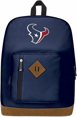 NWT NFL Houston Texans Playbook Design Travel School Backpack Cover