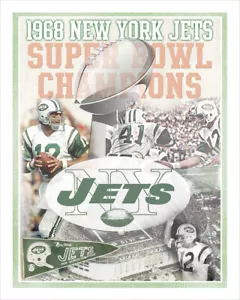 New York Jets - Super Bowl - impresión de póster - Imagen 1 de 1