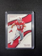 2023 Panini Immaculate Collection Collegiate Nick Bosa /75