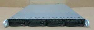 Supermicro CSE-815 X10SLH-N6-ST031 E3-1270v3 16GB Ram 4x3.5" Bay LSI RAID Server - Picture 1 of 3