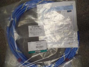PANDUIT QUICKNET STP CAT 6A CASSETTE TO CASSETTE 6 PORTS BLUE RISER CABLE 10FT - Picture 1 of 2