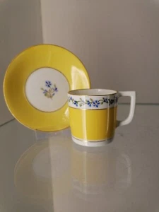 Tazza da collezione Nymphenburg moka piattino stile liberty 1° Scelta - Foto 1 di 10