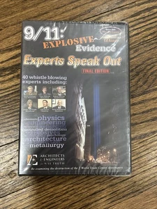 9/11 EXPLOSIVE EVIDENCE Experts Speak Out Conspiracy Theory DVD BRAND NEW SEALED - Picture 1 of 4