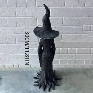 Gothic Witch Statue Collectible Figurine Intricate Hand-Painted Details - Picture 1 of 12