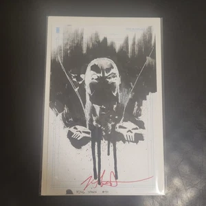 KING SPAWN 50 1:1000 ORIGINAL ART SKETCH Jason Shawn Alexander Signed w/COA - Picture 1 of 2