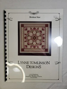 Lynne Tomlinson Designs Broken Star Needlepoint Guide Chart Pattern - Picture 1 of 4