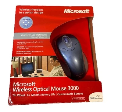 microsoft wireless optical mouse 3000 PC/MAC - Image 1 of 4