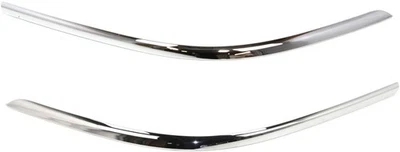 For 2003-2011 Town Car Bumper Trim Front Chrome SET PAIR Foto 1 de 4