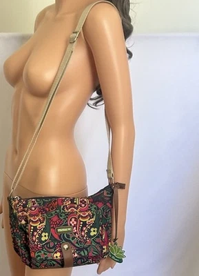 Lily Bloom Womens Shoulder Bag Purse Crossbody Handbag Adjustable Strap EUC - Image 1 of 4