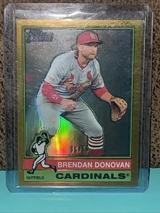 2025 Heritage Brendan Donovan Gold /50 Cardinals - Picture 1 of 1