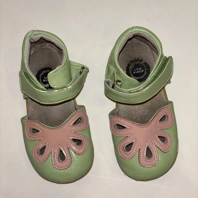 Zapatos Livie & Luca Petal Charol Verde Menta Rosa 6 Buen Estado Foto 1 de 4