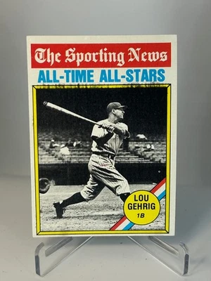 1976 Topps - Lou Gehrig #341 noticias deportivas Foto 1 de 2
