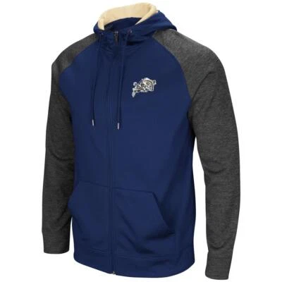 Naval Academy Navy Men's Full ZipHoodie Fleece Jacket - Image 1 of 3