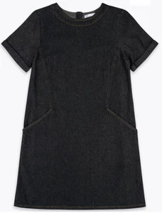 Marks & Spencer girl’s Denim dress Aged 11-12 Years BNWT - Picture 1 of 7