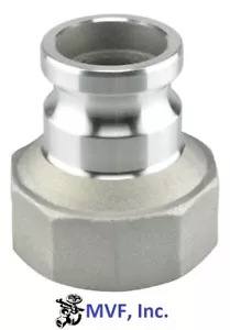 Adaptador macho tipo AR Camlock 2"" X 3"" hembra NPT aluminio, manguera AR2030AL - Imagen 1 de 3