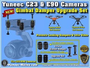 Yuneec C23-E90 Camera Gimbal Damper Upgrade Set - Picture 1 of 8