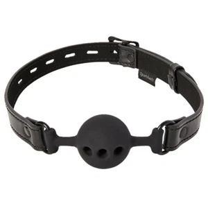 Sportsheets BDSM Bondage Fetish Saffron Breathable Silicone Ball Mouth Gag - Picture 1 of 4