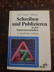 Schreiben Und Publizieren In Den Naturwissenenschaften By H.F. Ebel 1994 - Imagen 1 de 12