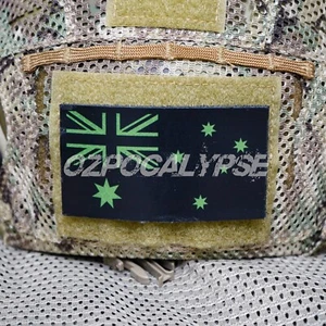 Reflective Australian Flag Patch - Tactical Army Adf Military not amcu tbas dpcu - Picture 1 of 3