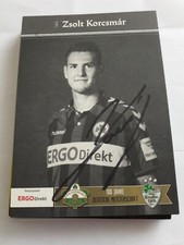Signed postcard Zsolt Korcsmar Greuther Fürth NEW MEGA RARE 