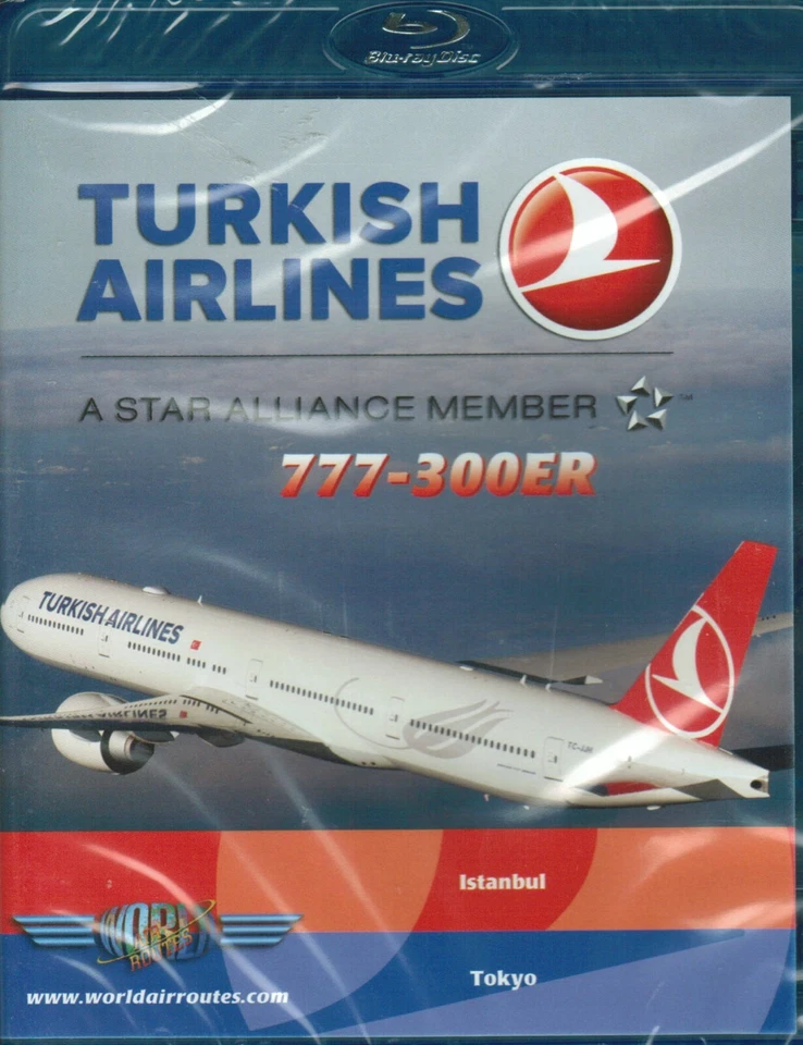 Turkish Airlines 777-300ER Cockpit Blu-ray disc - Image 1 of 1