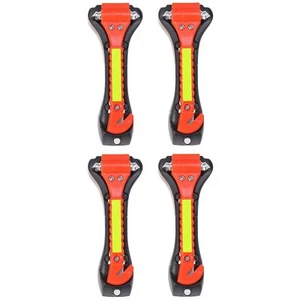 4 Pack Car Glass Window Breaker Seatbelt Cutter Emergency Hammer Scape Tool - Picture 1 of 9
