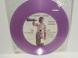 SPANDAU BALLET Only When You Leave 1984 PURPLE VINYL 12" Import AUSTRALIA - Picture 1 of 2