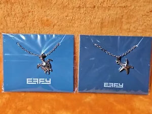 Effy Silberfarben Seestern & Meeresschildkröte Charm 18" Halskette - Menge 2 - Neu!!! - Bild 1 von 5