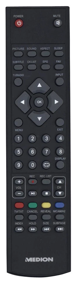 INFRASHOP D'Origine Telecommande Listo 32DLEDUSB-771 31,5 DLEDUSB-771 Neuf