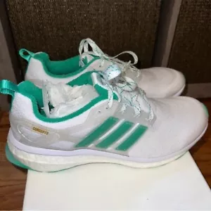 Zapatos Shiatsu ADIDAS Para Hombre Blanco y Verde Energy Boost Concepts Talla 9 NUEVO - Imagen 1 de 8