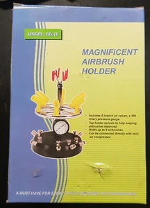 Airbrush Holder Stand Hanger holds up to 8 air brushes - BD18 - new in box - Picture 1 of 3