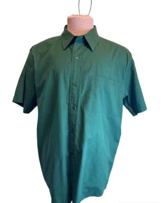 The North Face Men’s Button Down Shirt Sz XL Pocket Accent Green - Image 1 of 4