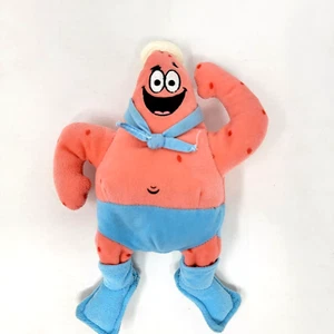 "Viacom gorro de peluche juguete animal Bob Esponja 2006 Patrick Barnacleboy 8" - Imagen 1 de 2
