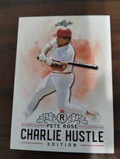 2020 Leaf Baseball PETE ROSE “Charlie Hustle Edition” Complete 10 Card Set Reds