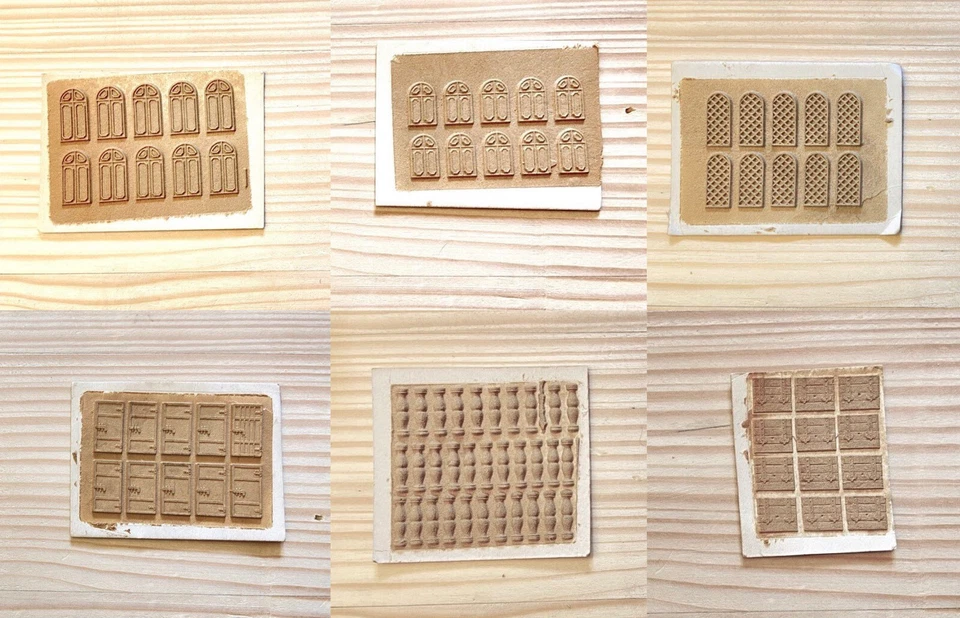 Finestre portelli colonnine ACCESSORI PER MODELLISMO NAVALE in cartone pressato - Immagine 1 di 1