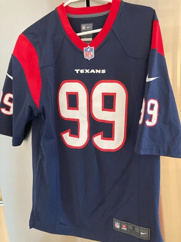 Houston Texans #99  JJ Watt Nike blue  nfl football   Jersey adult Small NEW Cover